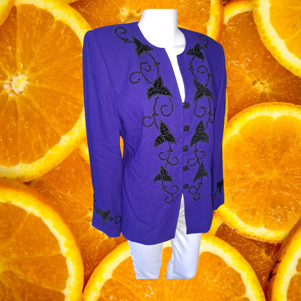 New Vintage Lord & Taylor Button Up Blouse Size 8 With Skirt Size‎ 6